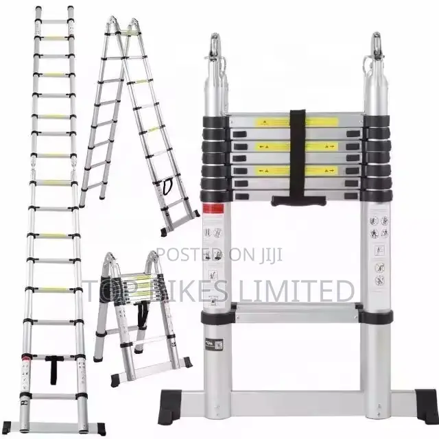 Aluminum Adjustable Ladder