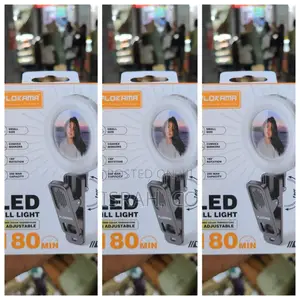 Plokama U20 Mini Mirror Clip Selfie Ring Light