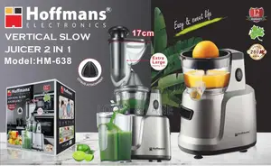 Hoffmans 2 in 1 Vertical Slow Juicer
