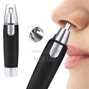 Electric Man and Woman Nose Hair Trimmer - Black