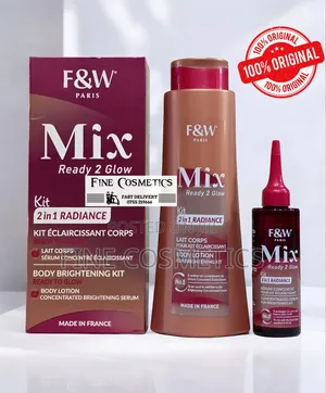 New Fair and White 2in1 Kit Ready 2 Glow Radiance Mix Lotion