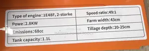 2 Stroke Gasoline Baby Weeder