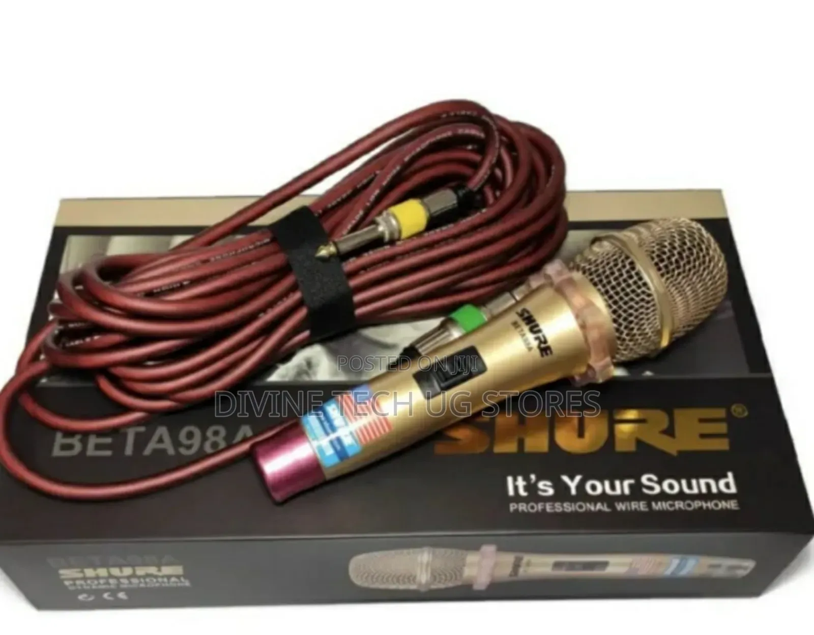 Original Shure Beta 98a Dynamic Professional Microphone