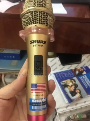Original Shure Beta 98a Dynamic Professional Microphone