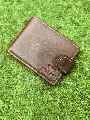 Original Brown Giorgio Armani Leather Wallets
