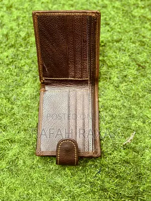 Original Brown Giorgio Armani Leather Wallets