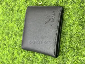 Original Black Giorgio Armani Leather Wallet