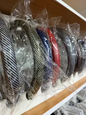 Carbon Fiber Sporty Steering Wheel Cover