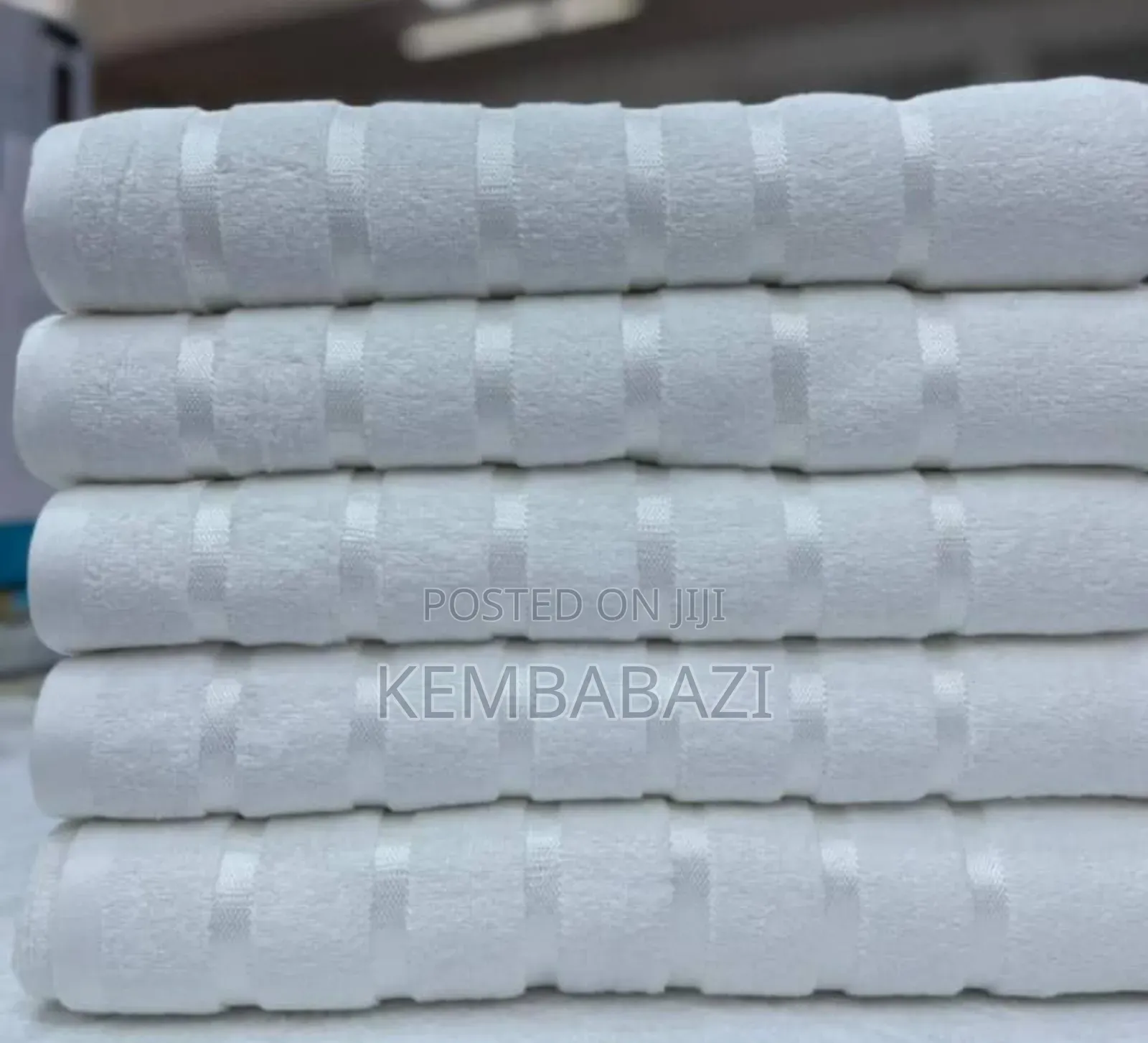 Heavy Cotton White Towels