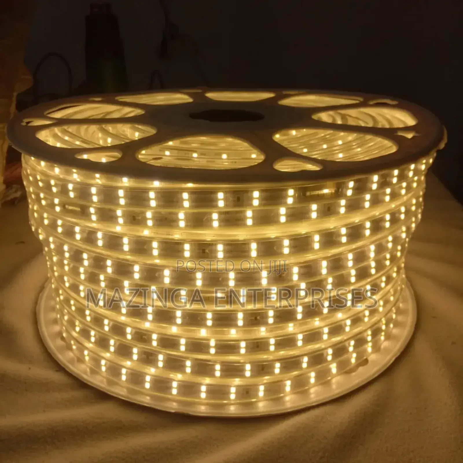 50mtrs Outdoor Illusion Warm White Led Waterprof Strip Light