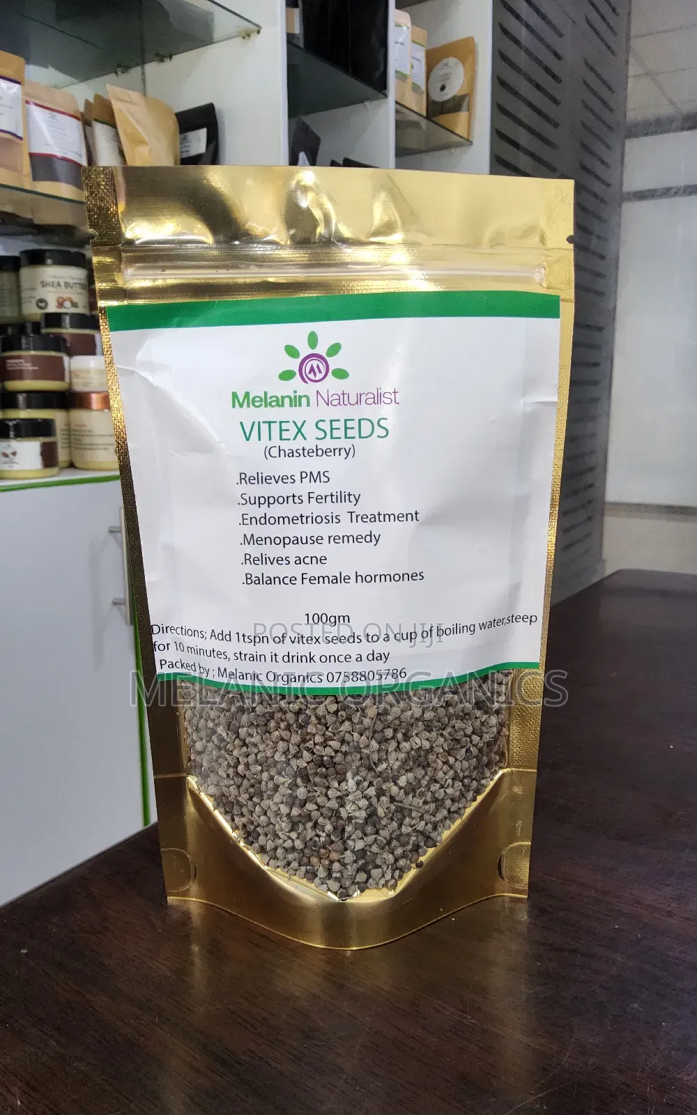 Vitex Seeds (Chasteberry)