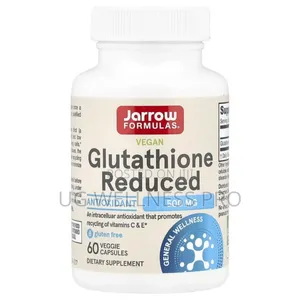 Jarrow Formulas, Vegan Glutathione Reduced 500mg 60 Veg Caps