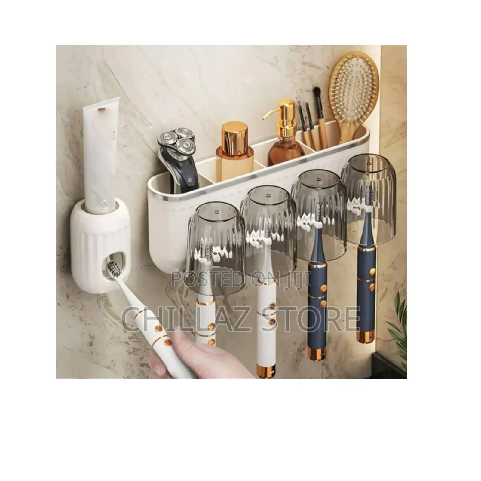 Wall Hanging Toothbrush Holder.