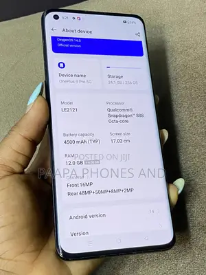 OnePlus 9 Pro 256 GB Black