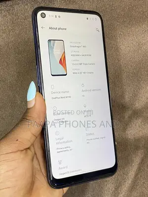 OnePlus Nord N100 64 GB Black
