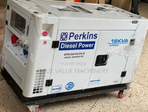 15 Perkins Generator Silent
