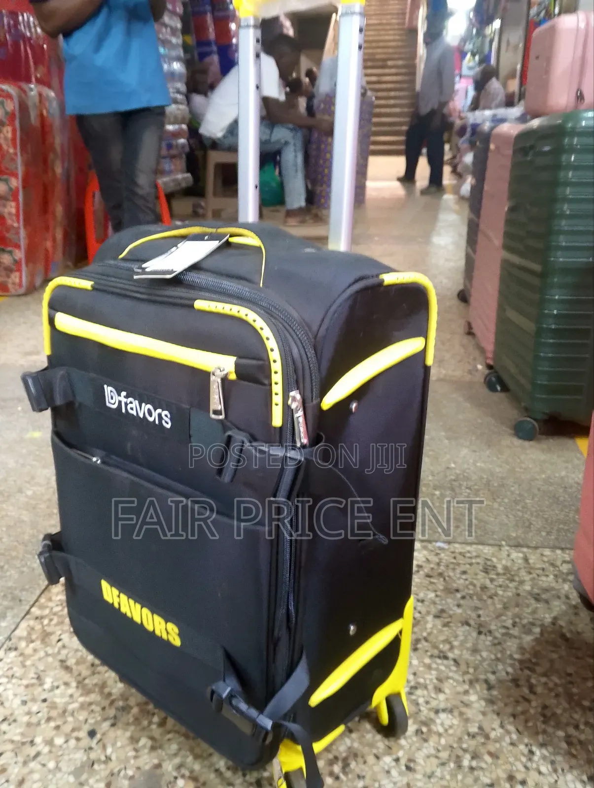 Original Cloth Luxury Suitcases. ( Medium)