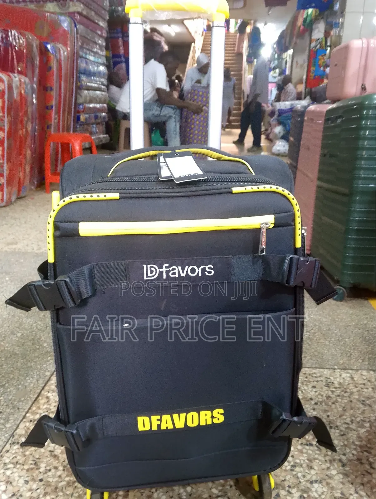 Original Cloth Luxury Suitcases. ( Medium)