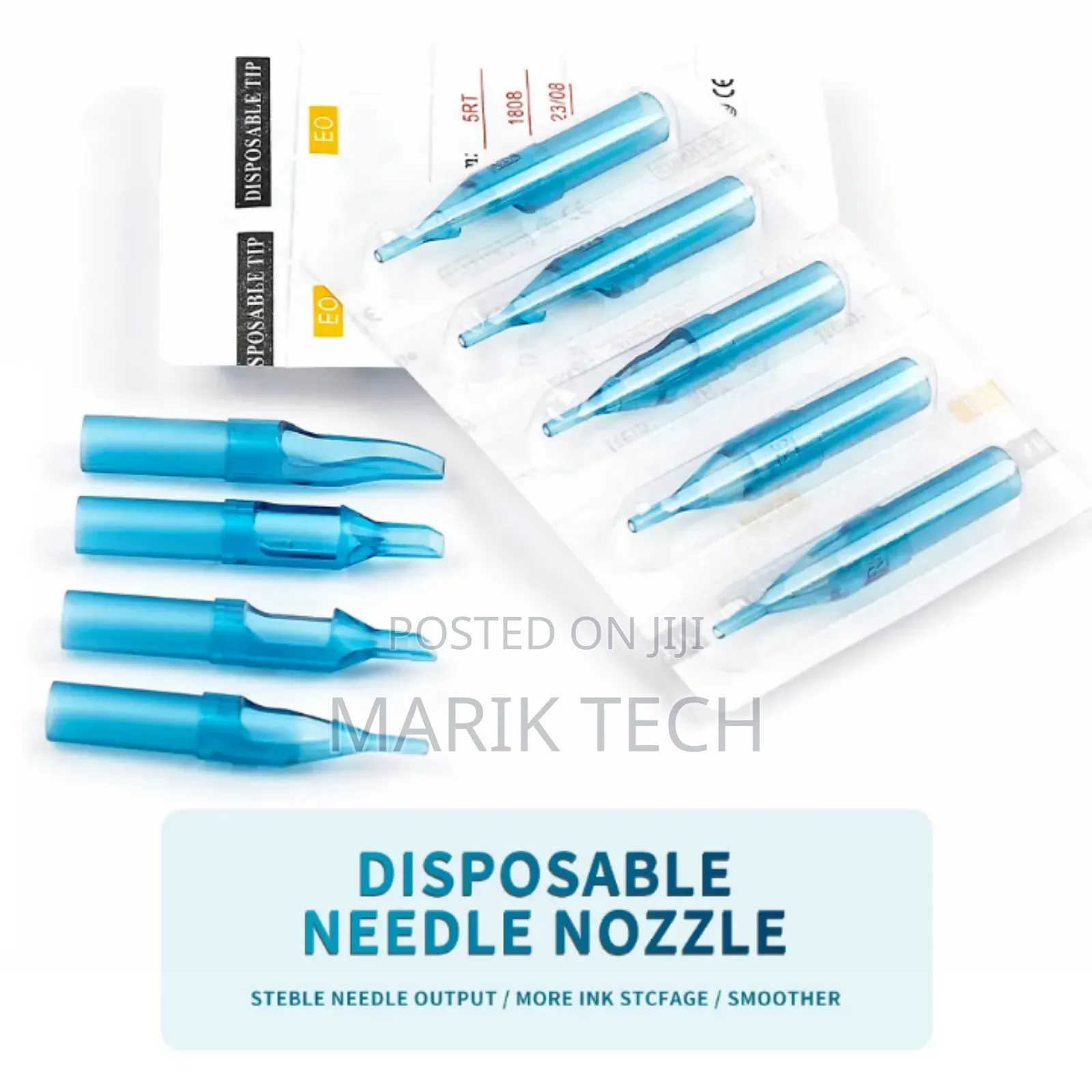 Disposable 100pcs Blue Tips Tattoo Supplies Needles Tips