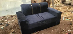 Black 2 Seater Sofa