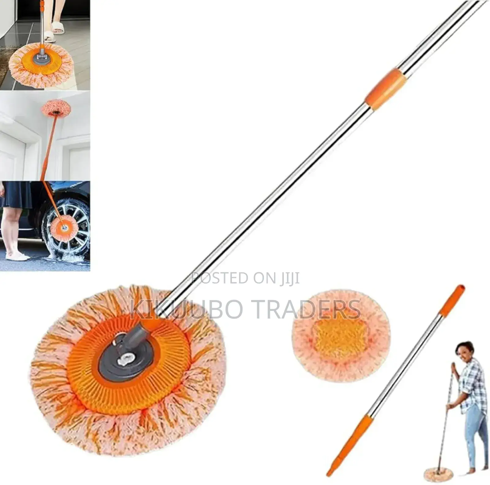 Adjustable Rod Floor Cleaning Mop