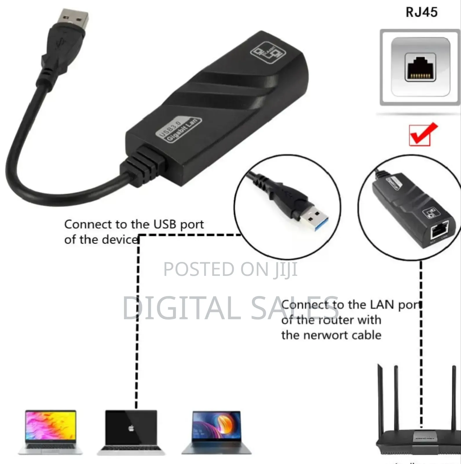 Usb 3.0 Ethernet Adapter Gigabit