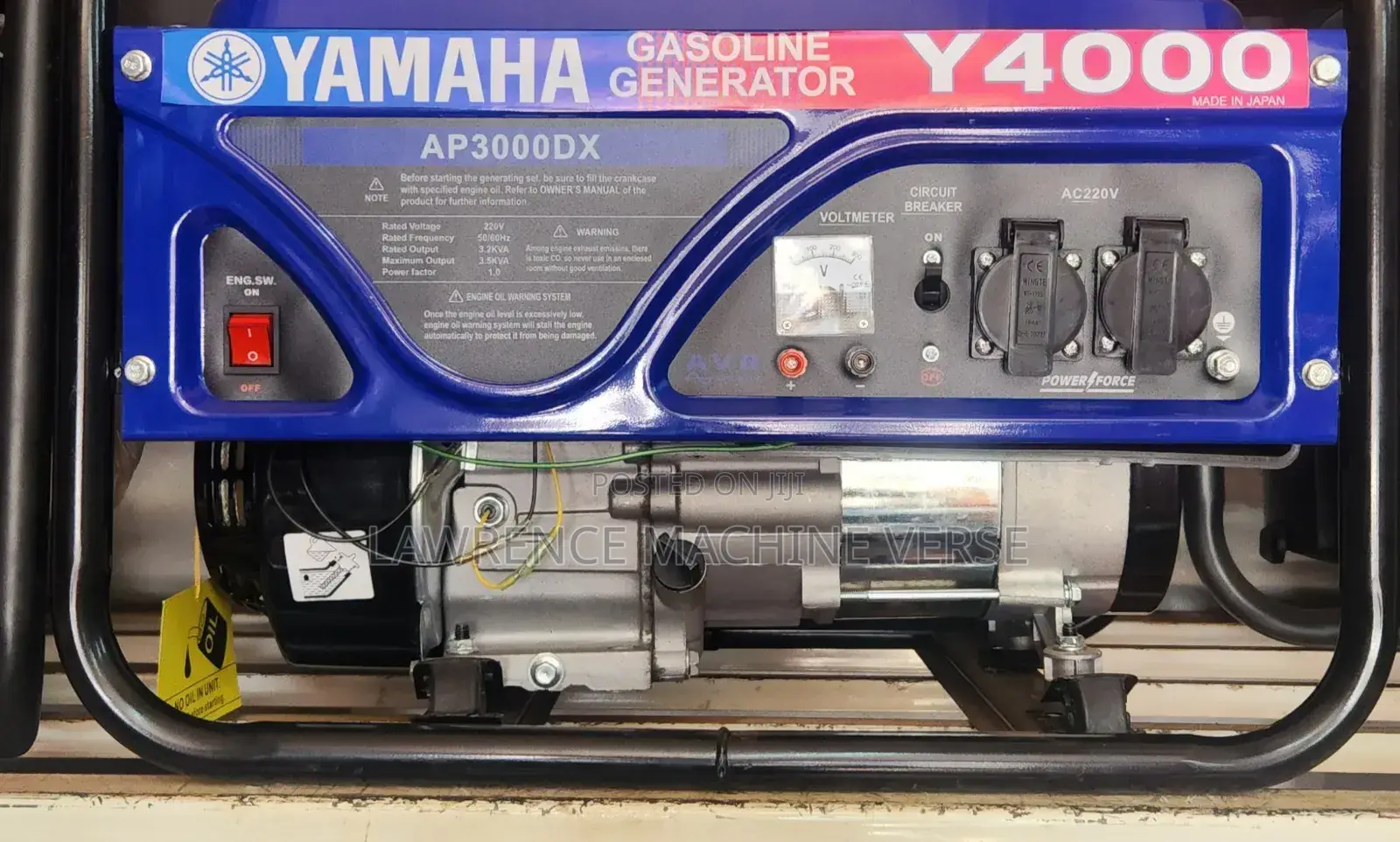 Yamaha Generator 3.5kva