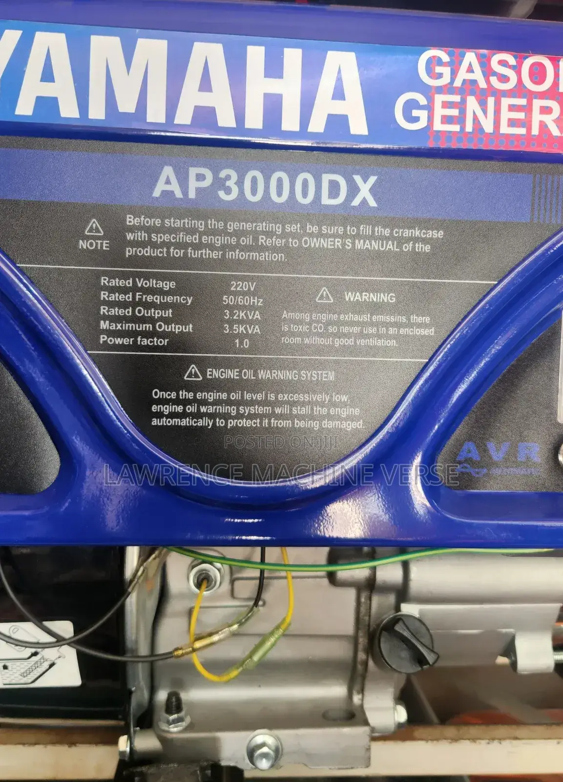 Yamaha Generator 3.5kva