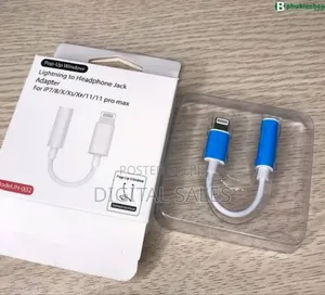 Lightning to 3.55mm Audio Adapter