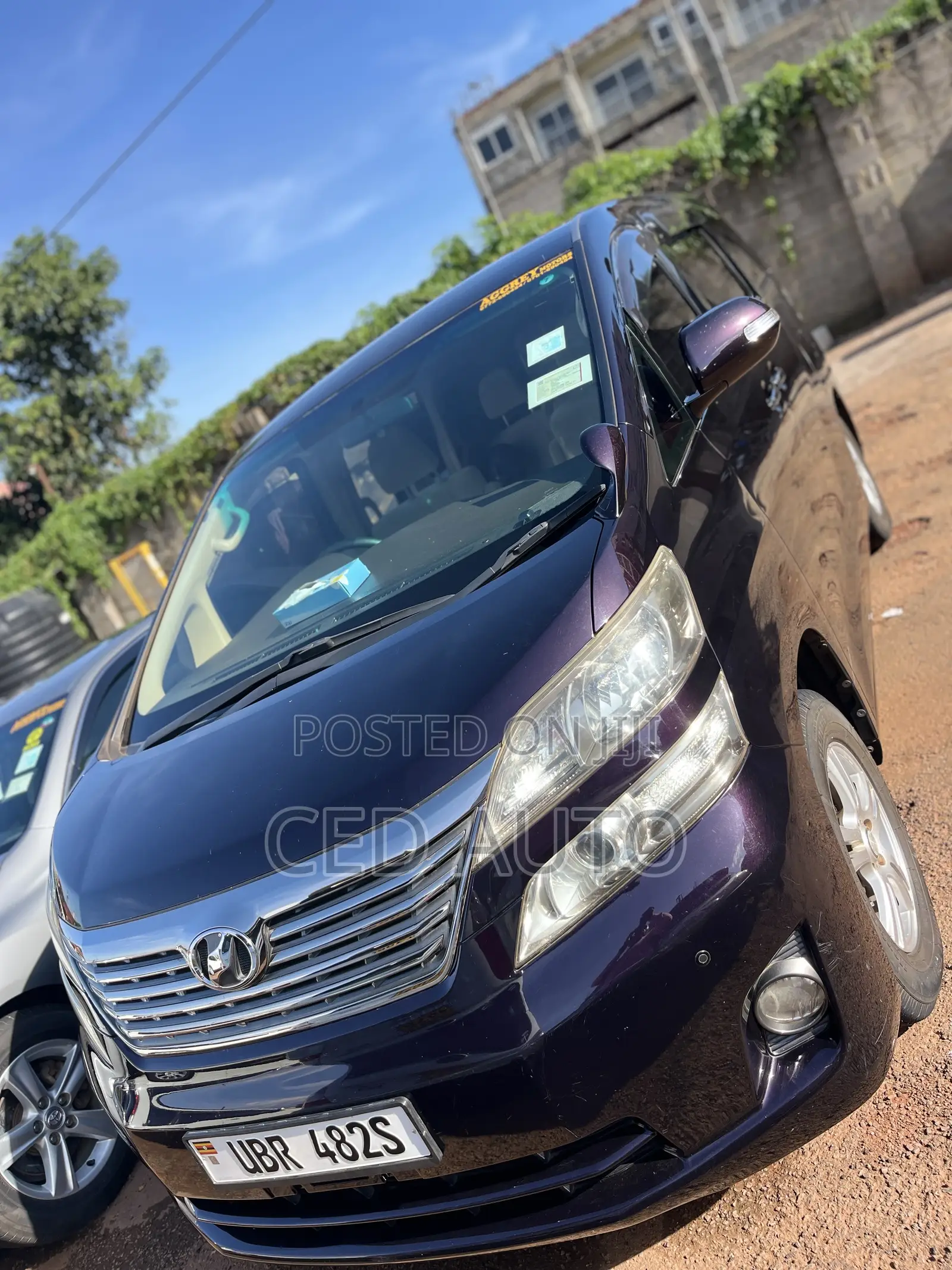 Toyota Alphard 2010 Brown