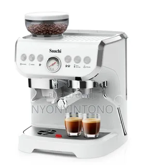 Saachi Cooffee Machine With Grinder Nl-Cof-7066cg-Bk