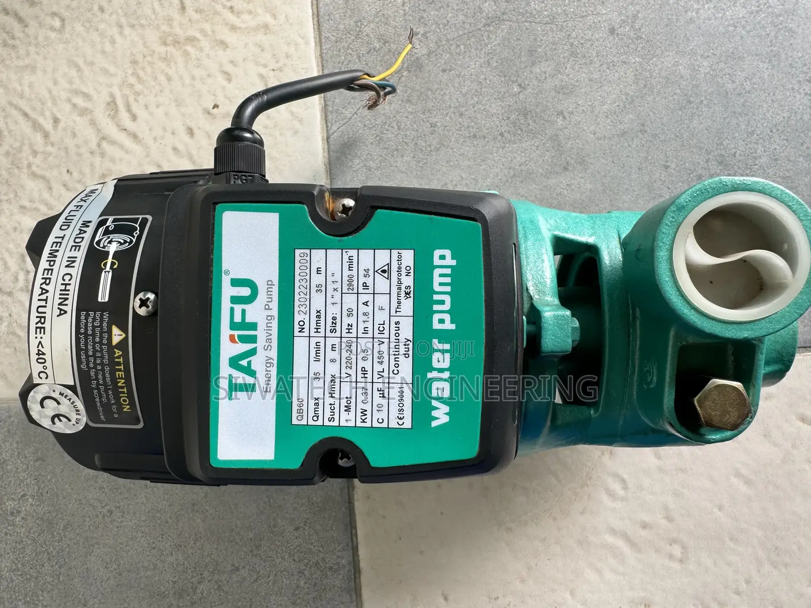 Ac and Dc Surface Booster Water Pumps