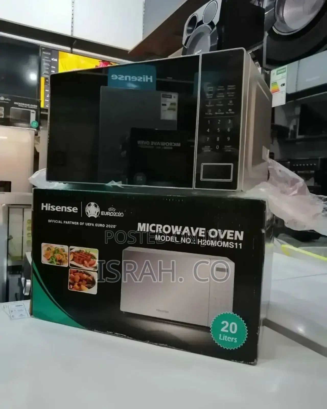 Hisense 20l Digital Microwave Oven (Model H20moms11)