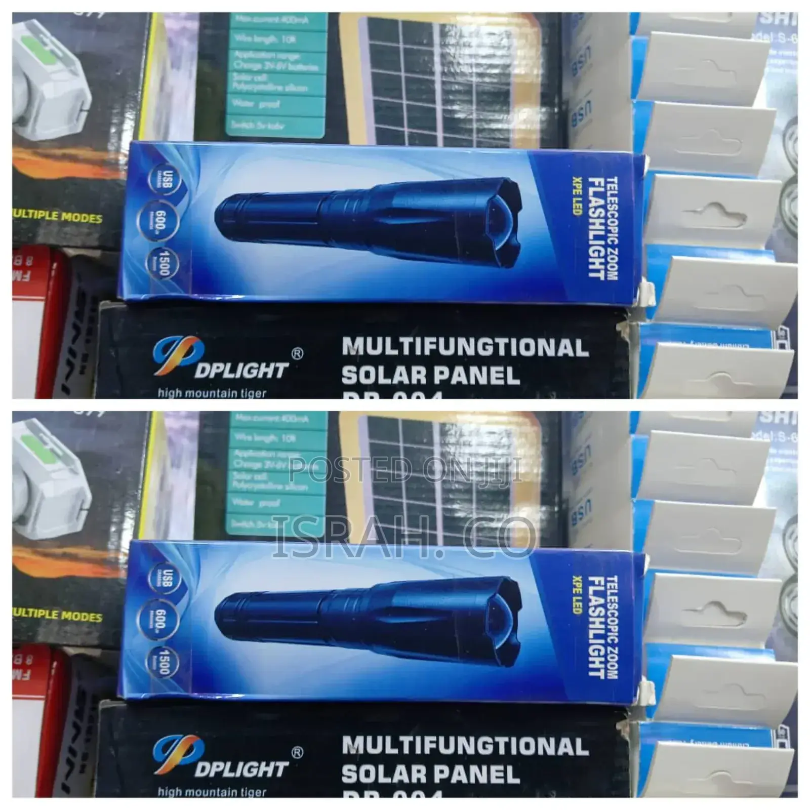 Telescopic Zoom Flashlight With an Xpe Led