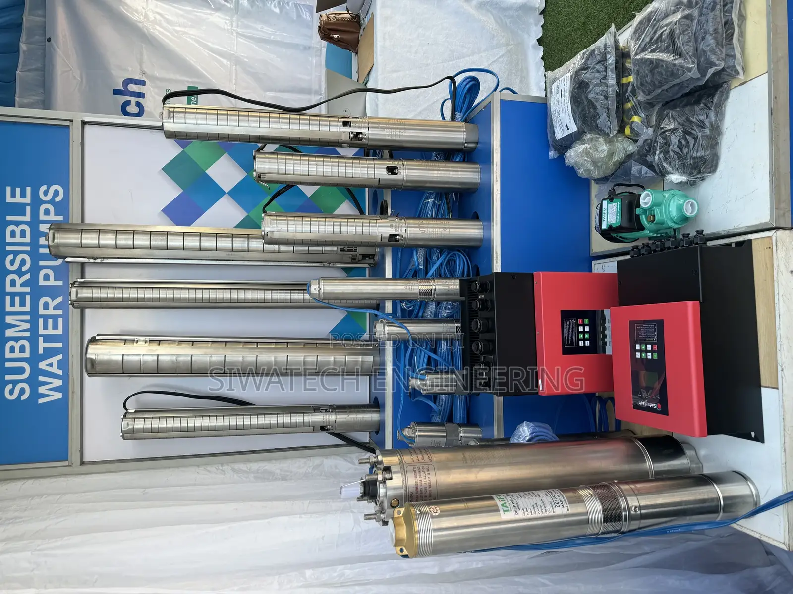 Solar and Electric Submersible Water Pumps