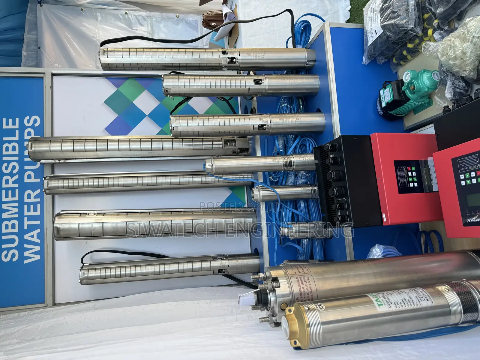 Solar and Electric Submersible Water Pumps