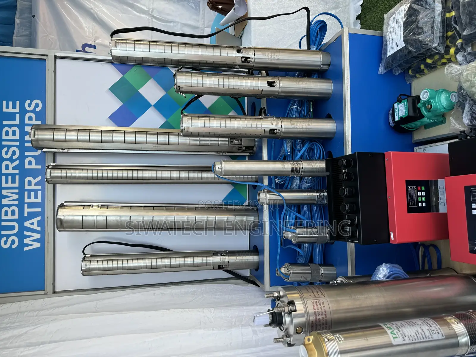 Solar and Electric Submersible Water Pumps