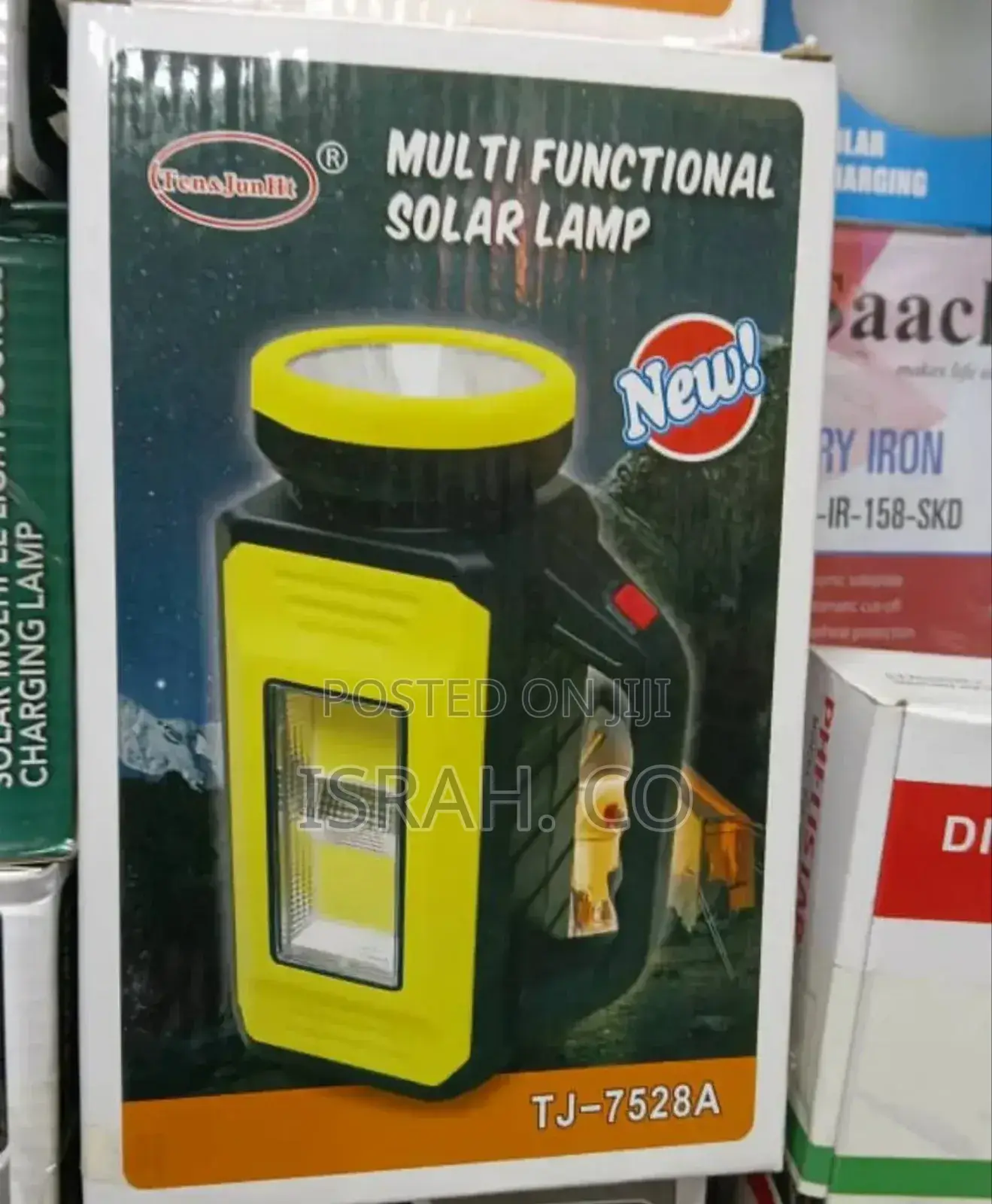 Fens Junlit Multi Functional Solar Lamp, Model Tj-7528a