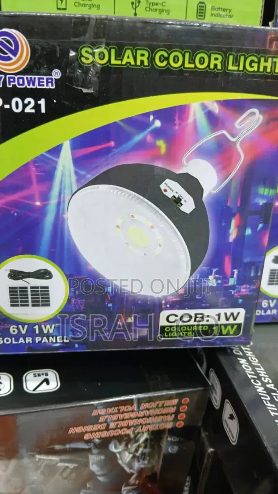Solar-Powered Led Lamp