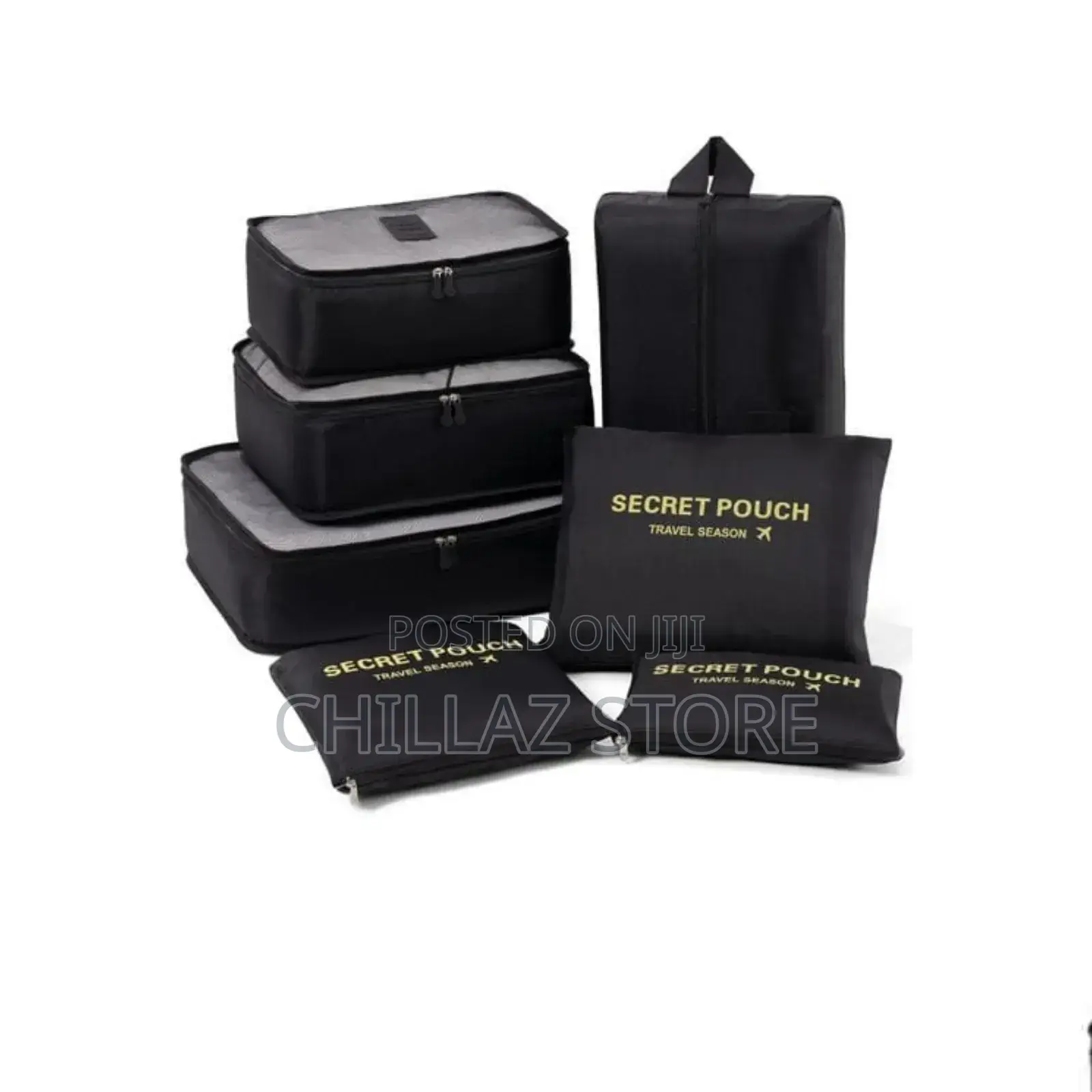 7 PCS Travelling Secret Pouch Packing.