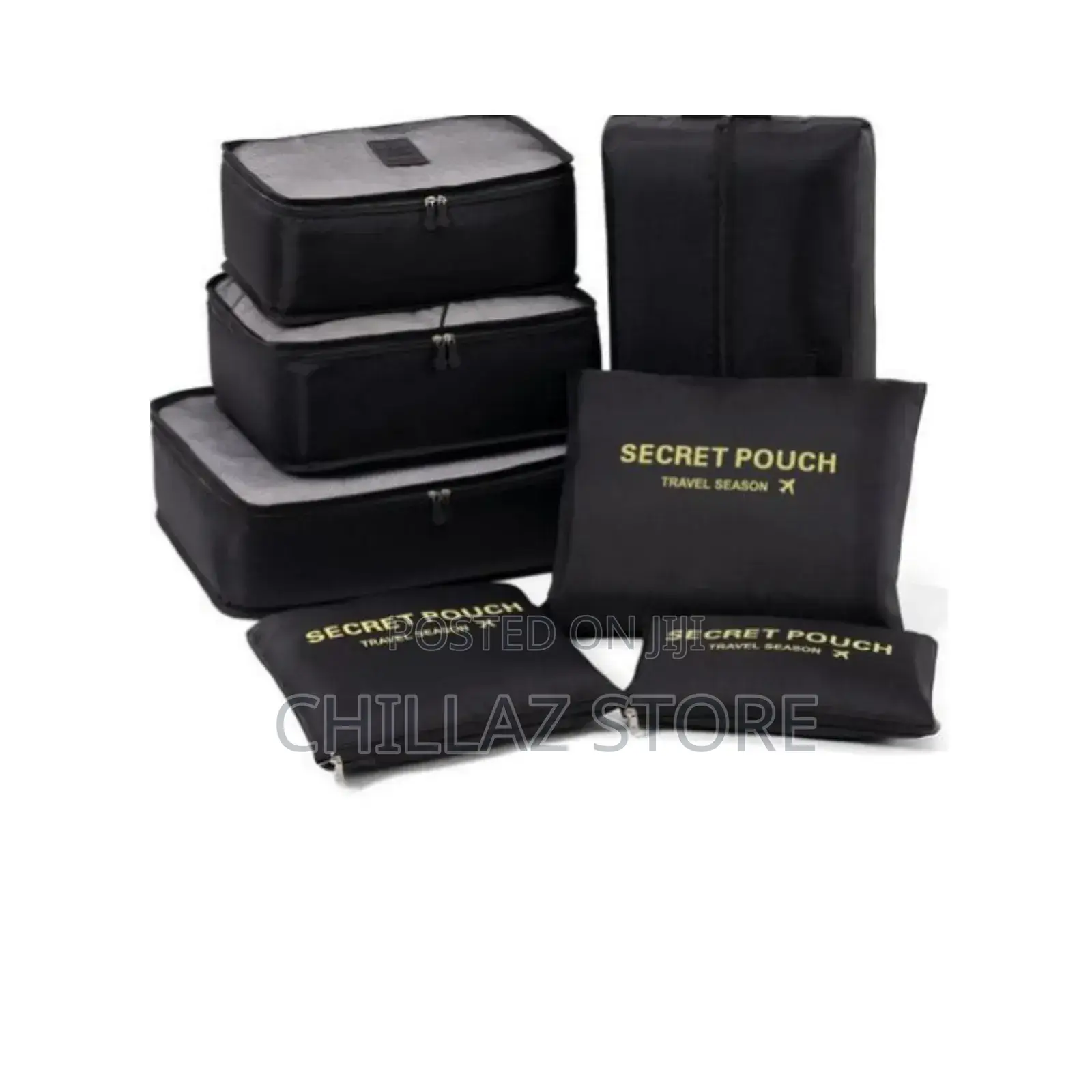 7 PCS Travelling Secret Pouch Packing.