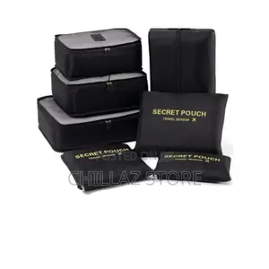 7 PCS Travelling Secret Pouch Packing.