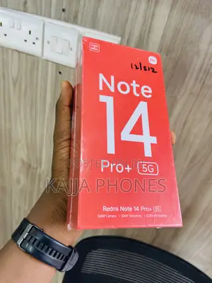 New Xiaomi Redmi Note 14 Pro+ 5G 512 GB Black
