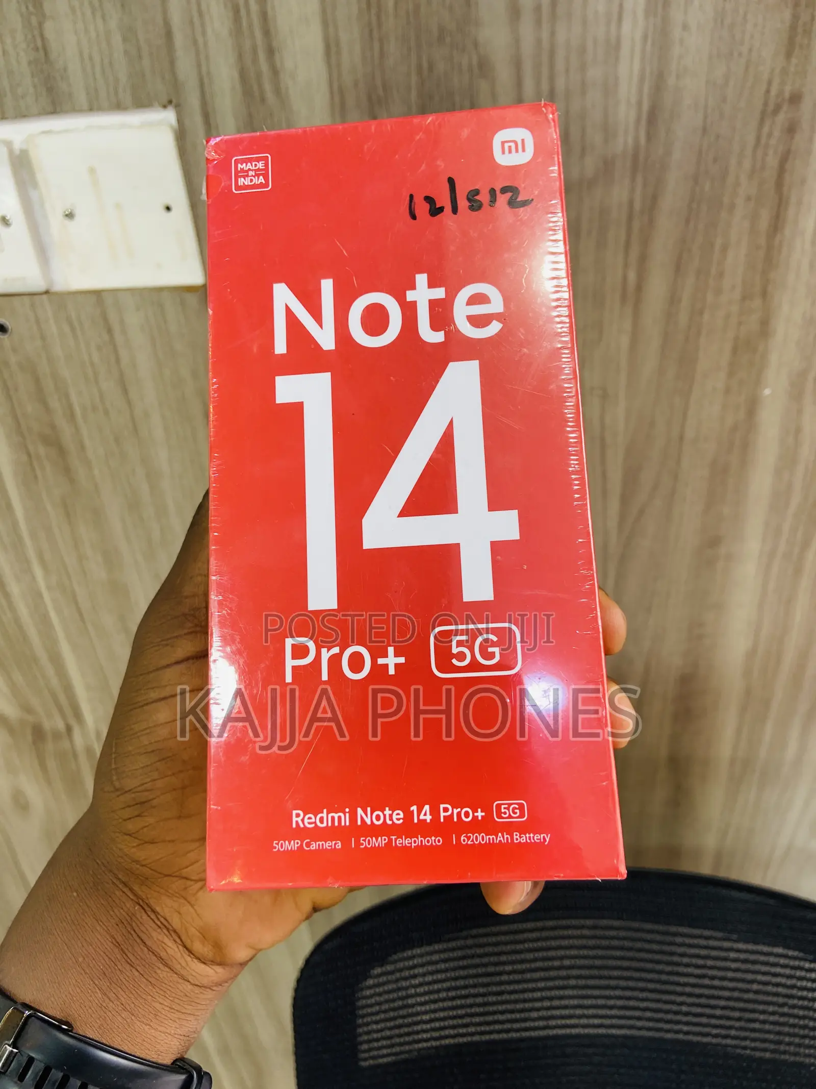 New Xiaomi Redmi Note 14 Pro+ 5G 512 GB Black