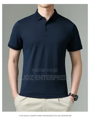 Classy Polo T-Shirts Black and Navy Blue