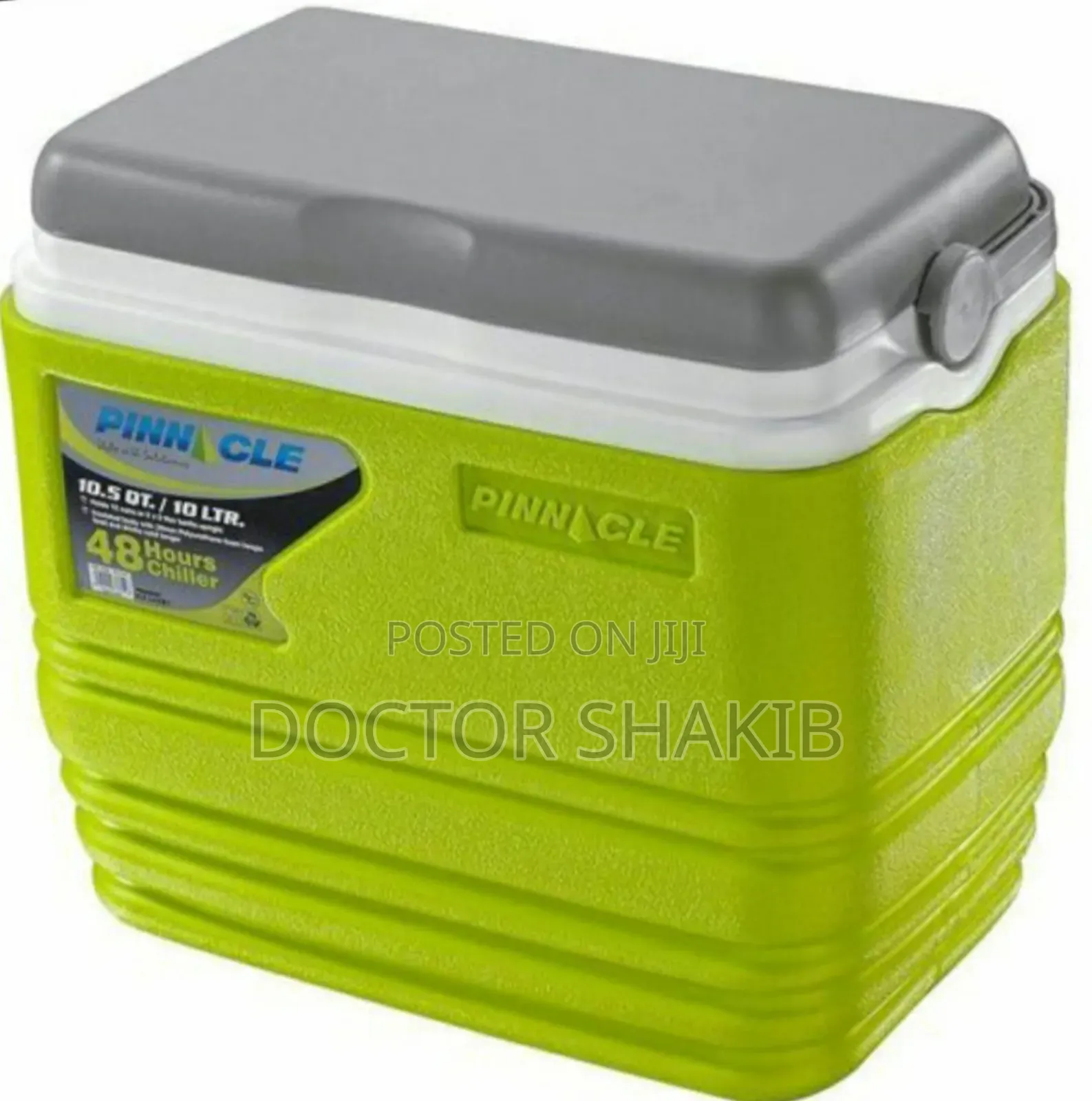 10ltr Lemon Green Pinnacle Insulated Water Cooler
