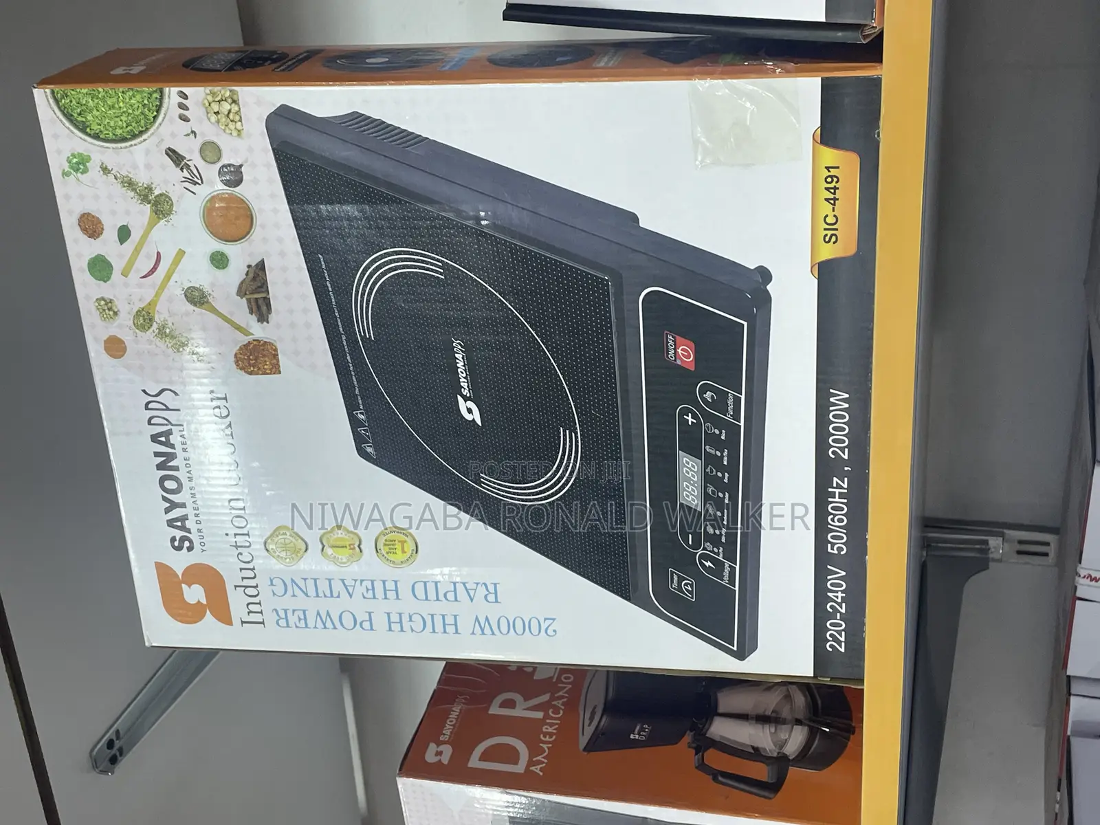 Sayona Single Induction Cooker