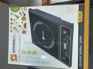 Sayona Single Induction Cooker