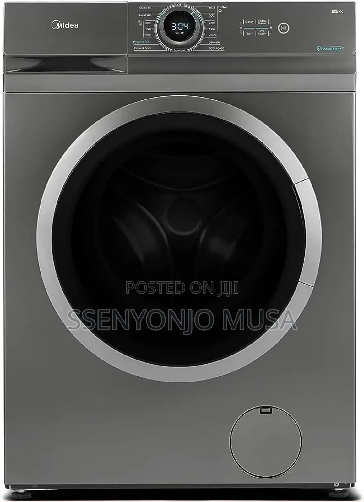 Midea 7kg Front Load Washing Machine - Fully Automatic
