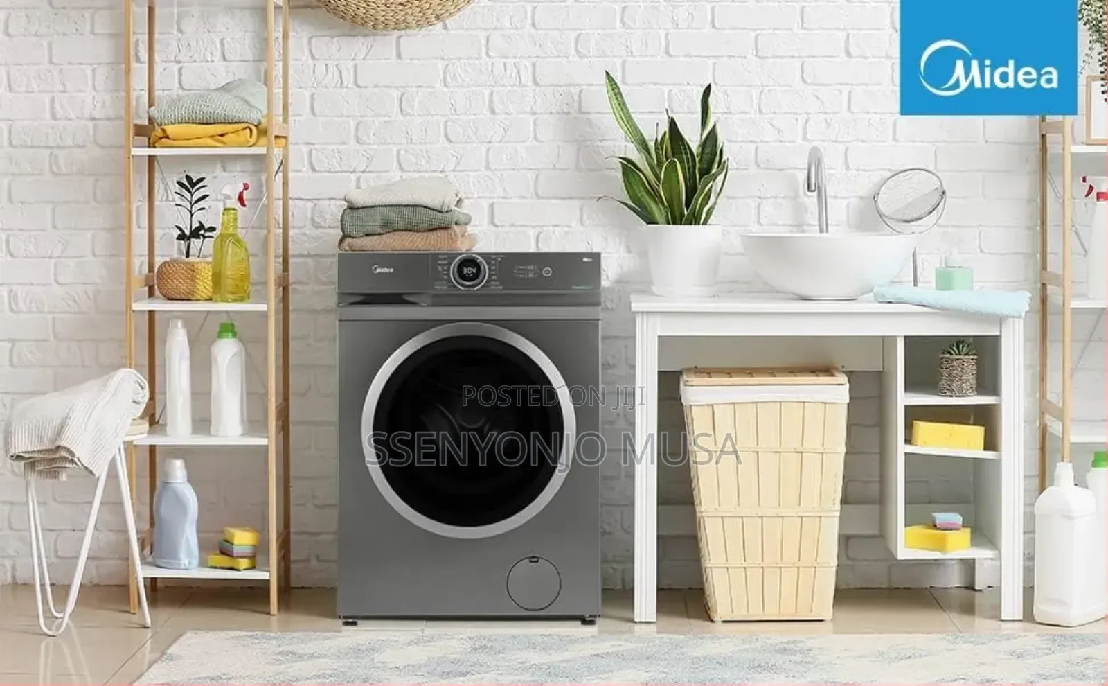 Midea 7kg Front Load Washing Machine - Fully Automatic